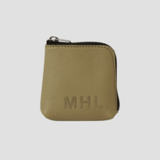 마가렛호웰 MHL 로고 가죽 코인케이스 일본 여행 미니 동전 지갑 일본패션