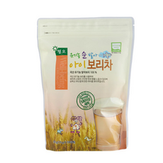 청오 유기농 순발아 아이 아기보리차, 150g, 4개, 15개입