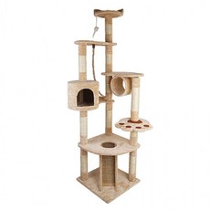  반려묘캣타워 캣타워 토이 대형 밍크 1P 흥미유발 스크래쳐 고양이캣타워 고양이[D], 상세페이지 참조 