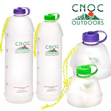 Cnoc Outdoors 베시카 물통 접이식 1L, 퍼플, 2.Purple(퍼플), 1개