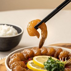 밥순삭꽃게야 순살 새우장 300g 간장 양념, 1.간장새우장300g, 1개