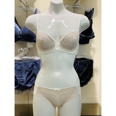 바바라 AK분당점 바바라 barbara 투톤 케미컬 레이스 브래지어 레이스팬티세트ABR4346/ABP4346IV