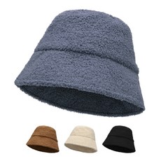팸드님 야무진 뽀글이 버킷햇 겨울 남녀공용 벙거지