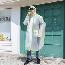전동 싱글 남성 배터리 자전거 롱 전신 스타일리쉬 전용 우비