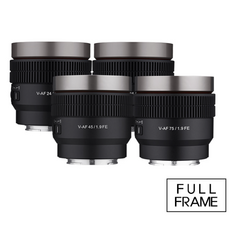 삼양옵틱스 V-AF 24 35 45 75mm T1.9 FE 소니FE(풀프레임)용 렌즈, V-AF 35mm T1.9