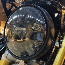 BMW R9T 알나인티 커스텀 LED 헤드라이트, 블랙