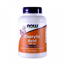 나우푸드 Now Foods Caprylic Acid카프릴릭산 100캡슐, 1개, 기본, 100정 - 카프릴릭