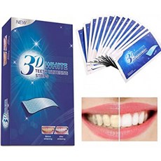 Ceonam Teeth Whitening Stripes 3D Whitening Kit Whitener Strap Kits for Tooth Oral Care 치아 관리에 대한 감도 없음 14 팩 28 스트립, 단일