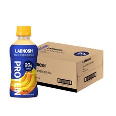 랩노쉬 프로틴 드링크 바나나, 260ml, 24개