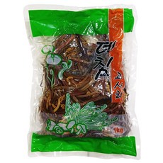 녹지푸드 녹지 데침 삶은 고사리 1Kg 4개 삶은 이강산닷컴