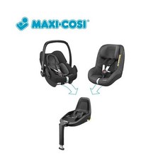 [맥시코시] [MAXICOSI] 2웨이 패밀리 카시트 세트 / 색상선택, 카시트 선택:노마드 블루