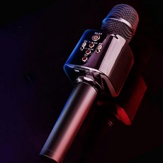 kirahosi 럭셔리 어린이 성인 블루투스 마이크 무선 19호+덧신증정 Wzxj538, 블랙