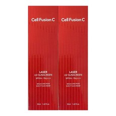 셀퓨전씨 레이저 유브이 썬스크린 SPF50+ PA++++, 50ml, 2개