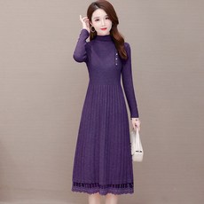 굿텐탁베베 자 여성 겨울 가을 허리보정 긴 소매 스윙 이너