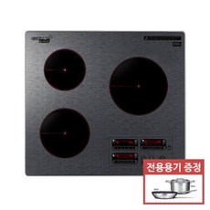 쿠첸 (빌트인) 3구 인덕션 전기레인지 CIR-IH303DSBI [4가지 조리모드 / 고온제어기술], 단일상품