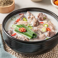 (8팩) 용인 수지 맛집 순대보감 토종순대국 8인분 밀키트 700g 진한 사골육수 담백, 8개