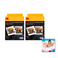 코닥 미니3 / 미니샷3 전용 카트리지 3인치 30p x 2 60매, 코닥 미니3/미니샷3 3인치 30Px2 60매, 2개