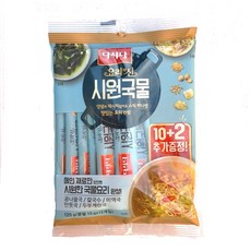 다시다 요리의신 시원국물120g (10gx12개), 1개, 120g