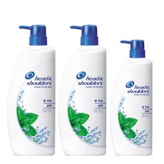 헤드 앤 숄더 쿨멘솔 샴푸 850+850+550ml
