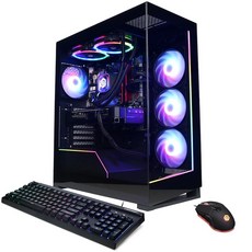 CyberPowerPC Gamer 슈프림 리퀴드 쿨 게이밍 PC AMD 라이젠 7 8700G 4.2GHz GeForce RTX 4060 Ti 16GB 32GB DDR5 2T - amd8700g