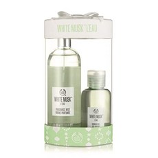 The Body Shop White Musk L'eau Mist & Shower Duo 5.41 Fluid Ounce, 단일상품