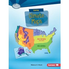 (영문도서) Using Climate Maps Paperback, Lerner Classroom, English, 9781512412918