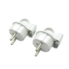 ㄱ자형접지플러그