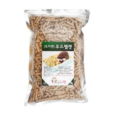고슴도치 화장실 베딩 우드펠렛, 1kg, 1개