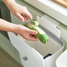 생활공식 주방 걸이형 만능 음식물 쓰레기통, 1개