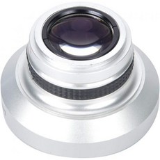 37mm 어안렌즈 캠코더 카메라 렌즈 실버 강력 적용성 0.25X 구경 렌즈용 슈퍼 어안 추가