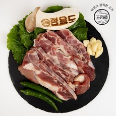 [합정맛집 정육도] 수제 양념돼지LA갈비 1kg 밀키트 캠핑용 가정용 500g [원산지:상세설명에 표시], 2개