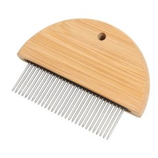 그루밍 빗 벼룩과 머리카락 점액 제거 작은 이가 브러시 강아지, 1개