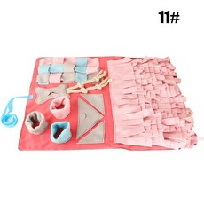 애완견 스니핑 매트 음식 훈련 담요 찾기 놀이 고양이 스트레스, 2.11