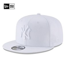 뉴에라 9FIFTY 뉴욕양키스 남성모자 스냅백 화이트