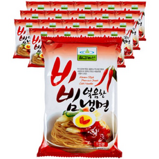 칠갑농산 얼음찬 비빔냉면, 142g, 40개