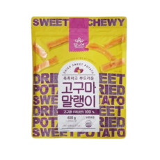 담과연 고구마 말랭이 400g, 1개