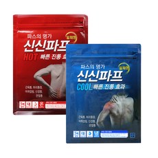 신신파프(일체형) 파스 핫 5개입 + 쿨 5개입, 2세트