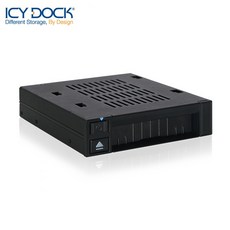 [ICYDOCK] ICYDOCK 2.5형 SSD/HDD 장착 하드랙 ICYDOCK MB521SP-B (3.5형 베이 장착[2.5형 SAS/SATA지원 하드랙)