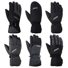 [어라이즈] (WG009) 성인/주니어 방수소재내장 스키/보드 장갑 모음 택1, 상품타입:AWGA022BK 블랙M