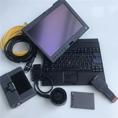 BMW ICOM A2 B C 전문가 모드 소프트웨어 프로그래밍 SSD 960GB Windows 10 X201t 노트북용 자동 스캔 도, 한개옵션0