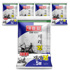 대천김 재래전장김 DC180, 6개, 110g