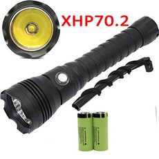 XHP70.2 LED 스쿠버 다이빙 손전등 수중 100M XHP70 다이브 토치 Linterna 방수 램프 26650 배터리 + 충전, 01 Package B_01 10w