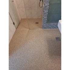 한샘 화장실리모델링 욕실 미끄럼방지 바닥재 휴플로어, 1세트, 카고 베이지