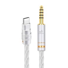  HIFI 순은 C 타입 오디오 케이블 수-수 3.5mm AUX 밀레 6 및 자동차 2.5mm 4.4mm, [07] 0.2m, [01] type c to 3.5 