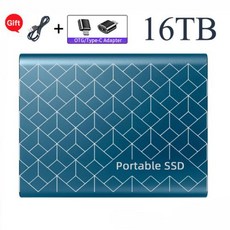 노트북하드디스크 HDD 휴대용 SSD 1TB 솔리드 스테이트 드라이브 2TB 외장 하드 M.2 고속 USB 3.1 4TB 디스크 저장 장치 신제품, 없음, 23) Blue 16TB - 16tb하드디스크