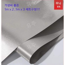유주글로벌 전자파차단앞치마 방사선방지천 차단담요 방지복대 보호원단, 두꺼운 모델 0.11 1m, 1개