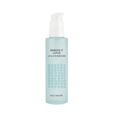 [ 자연에서 찾은 beauty secret ] 에코시크릿 연꽃 립&아이 리무버 80ml ( 밀크 타입으로 눈가 안심 사용), 1개