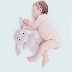 에피키즈 애착인형 에픽버니 S 25cm, 그레이핑크, 1개