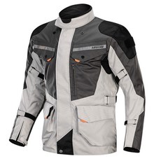 오토바이 보호 방수 의류 라이딩 기어 재킷 남녀공용 방한 갑옷 바지 모토 재킷 겨울, XXXL, 903 Gray Jacket