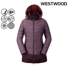 웨스트우드 WWD WG4WCDM122 WI. 멜란지 덕 구스 미들다운 여